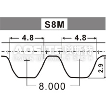 Timing Belt For OPEL ASTRA G